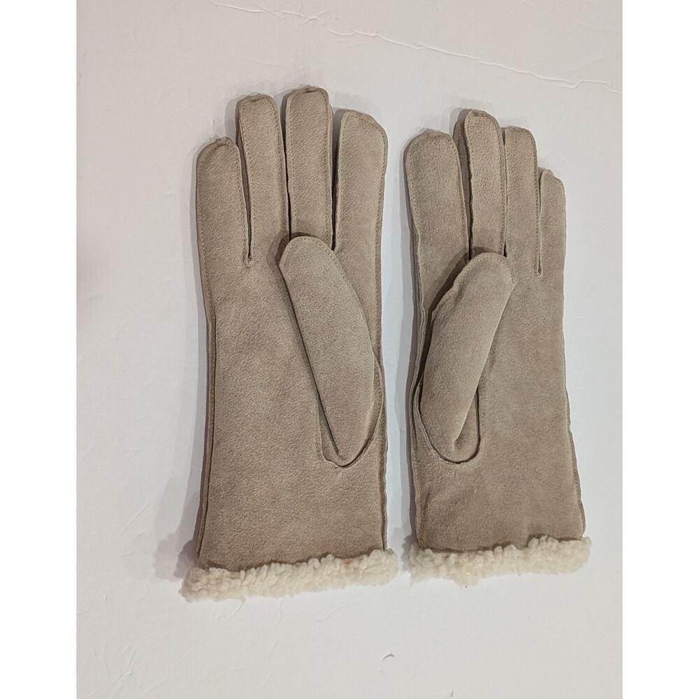 Sullivan Glove Co. Women's The Cascade Deerskin Leather Gloves Oatmeal Medium 8